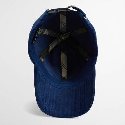 Barbour Bayfield Cord Cap Blue