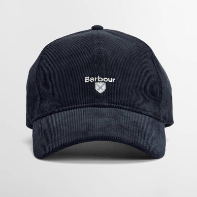 Barbour Bayfield Cord Cap Navy