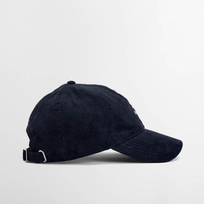 Barbour Bayfield Cord Cap Navy