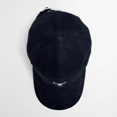 Barbour Bayfield Cord Cap Navy