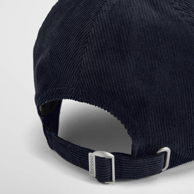 Barbour Bayfield Cord Cap Navy
