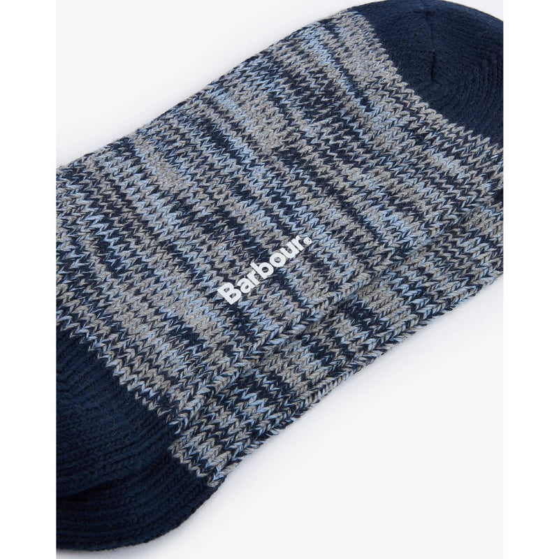 Barbour Bedrock Boot Socks Navy Mix