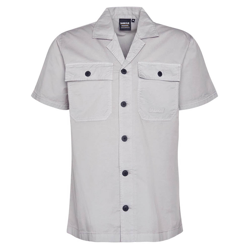 Barbour International Belmont Short Sleeve Shirt Ultimate Grey