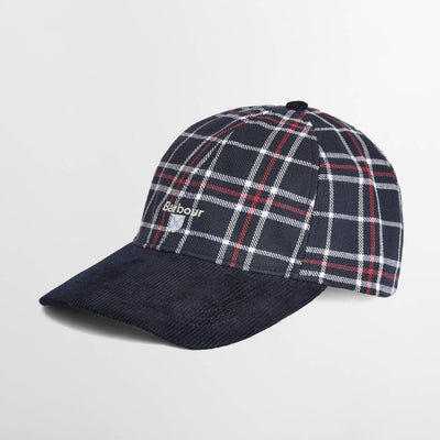 Barbour Benson Cap Navy / Red Check