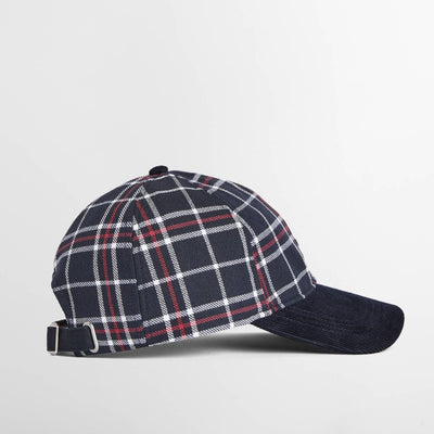 Barbour Benson Cap Navy / Red Check