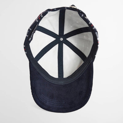 Barbour Benson Cap Navy / Red Check