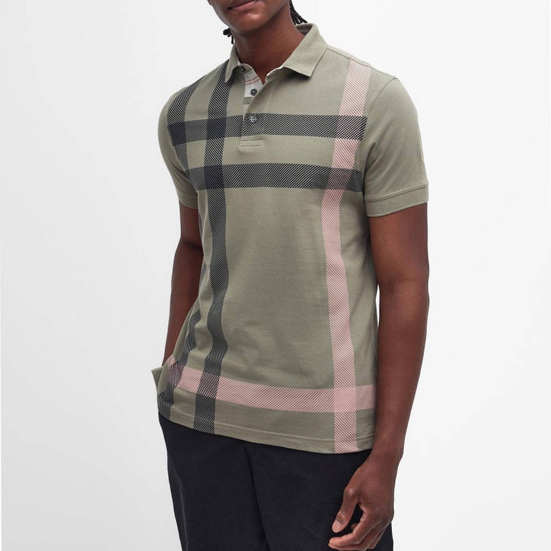 Barbour Blaine Polo Shirt Dusty Green