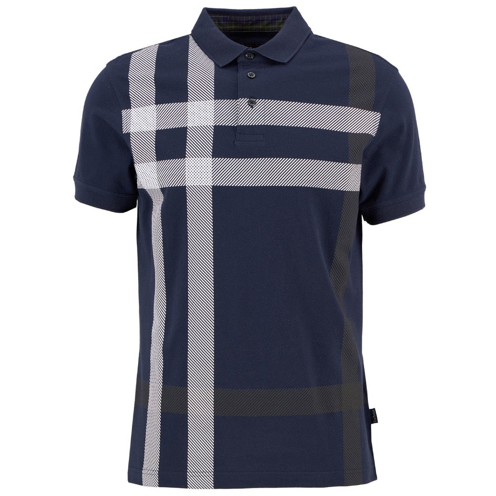 Barbour Blaine Polo Shirt Navy