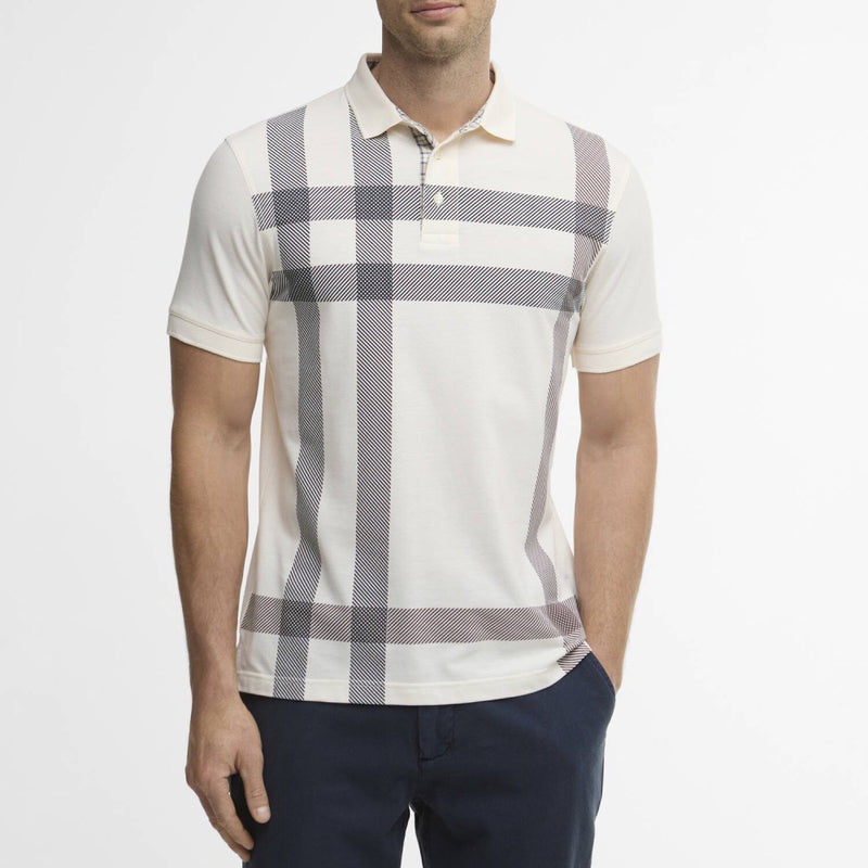 Barbour Blaine Polo Shirt Whisper White