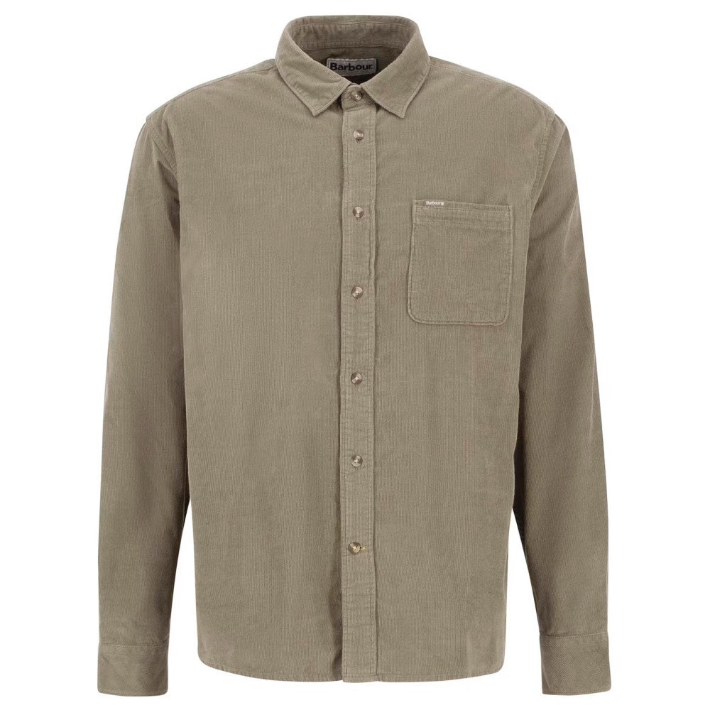 Barbour Bramside Relaxed Cord Shirt Olive
