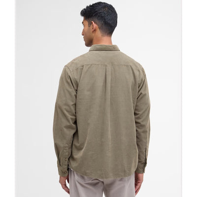 Barbour Bramside Relaxed Cord Shirt Olive