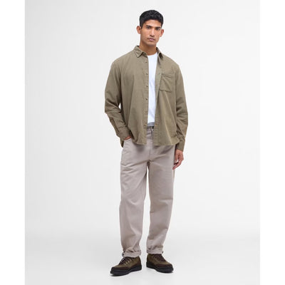 Barbour Bramside Relaxed Cord Shirt Olive