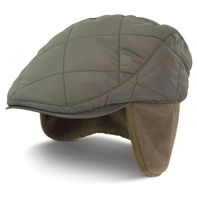 Barbour Burford Flat Cap Olive
