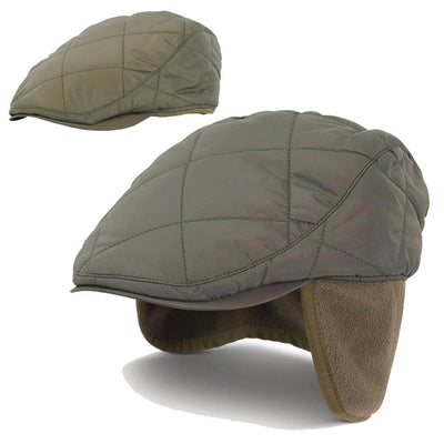 Barbour Burford Flat Cap Olive