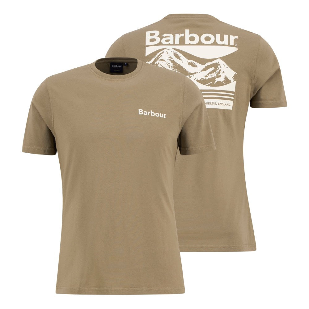 Barbour Camber Graphic T-Shirt Grey Olive