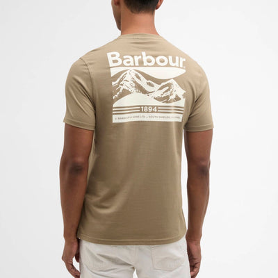 Barbour Camber Graphic T-Shirt Grey Olive