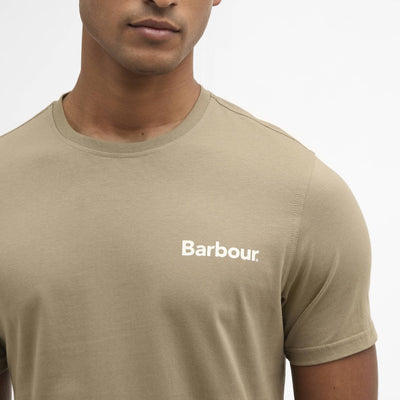 Barbour Camber Graphic T-Shirt Grey Olive