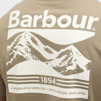 Barbour Camber Graphic T-Shirt Grey Olive