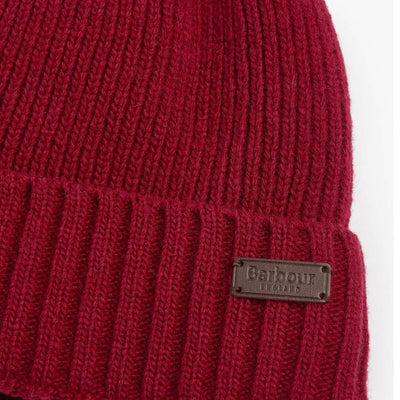 Barbour Carlton Beanie Cranberry