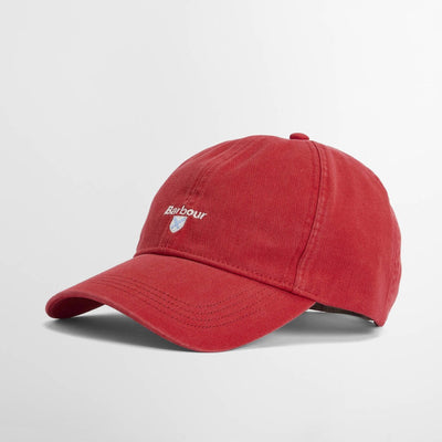 Barbour Mens Cascade Sports Cap Lava Red