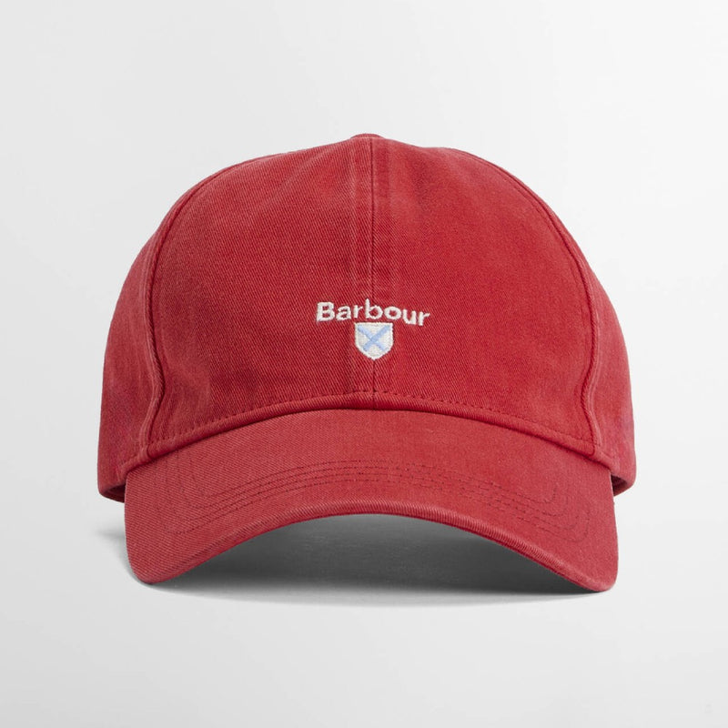 Barbour Mens Cascade Sports Cap Lava Red