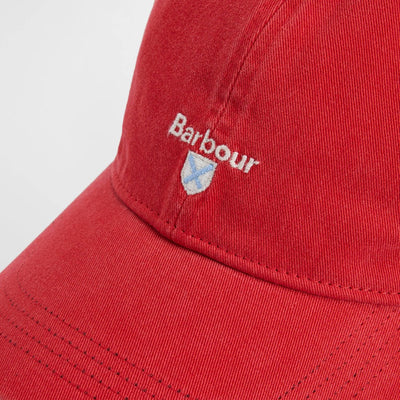 Barbour Mens Cascade Sports Cap Lava Red