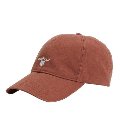 Barbour Mens Cascade Sports Cap Dark Rust