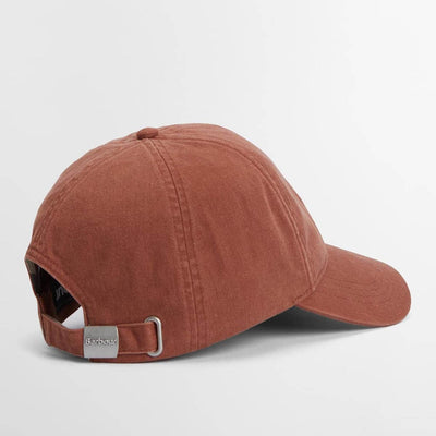Barbour Mens Cascade Sports Cap Dark Rust