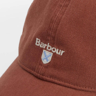 Barbour Mens Cascade Sports Cap Dark Rust