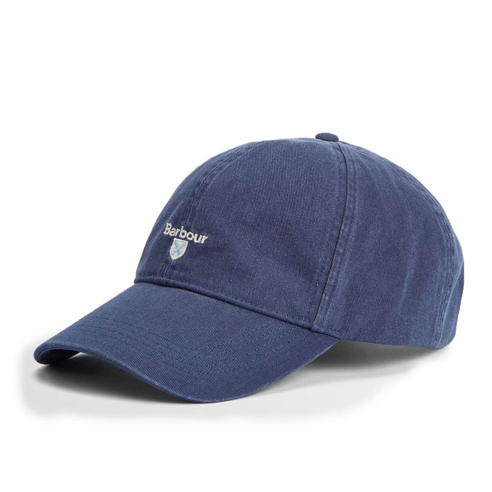 Barbour Mens Cascade Sports Cap Washed Oceana