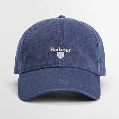 Barbour Mens Cascade Sports Cap Washed Oceana