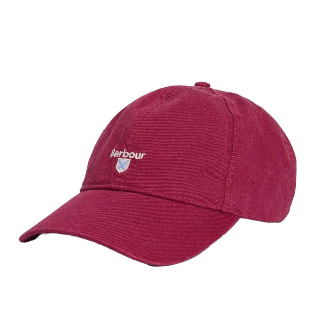 Barbour Mens Cascade Sports Cap Washed Raspberry