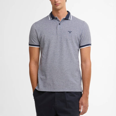 Barbour Castleford Tailored Polo Shirt Navy