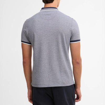 Barbour Castleford Tailored Polo Shirt Navy