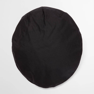 Barbour Cheviot Wax Flat Cap Black / Classic