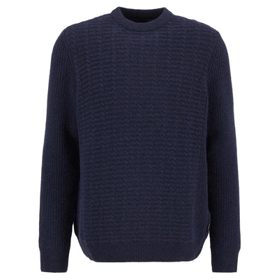Barbour Cleveland Crew Neck Sweater Navy