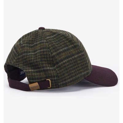 Barbour Mens Clyde Cap Brown / Olive Plaid