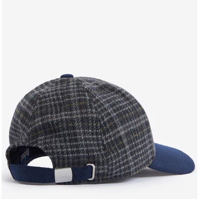 Barbour Mens Clyde Cap Navy / Grey Plaid