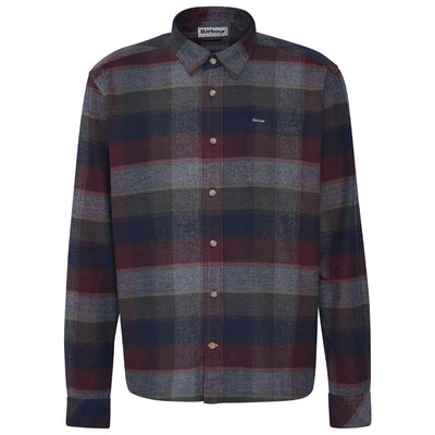 Barbour Copswell Relaxed Checked Shirt Navy