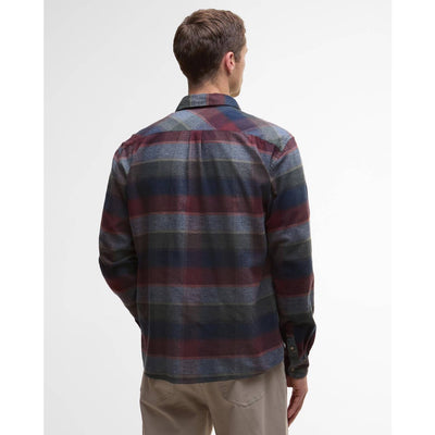 Barbour Copswell Relaxed Checked Shirt Navy