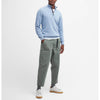 Barbour Cotton Half Zip Jumper Dark Chambray