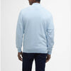 Barbour Cotton Half Zip Jumper Ocean Sky