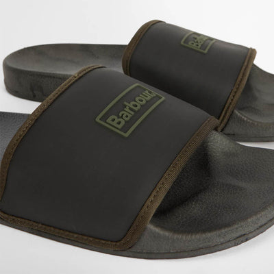 Barbour Mens Cresswell Slider Black