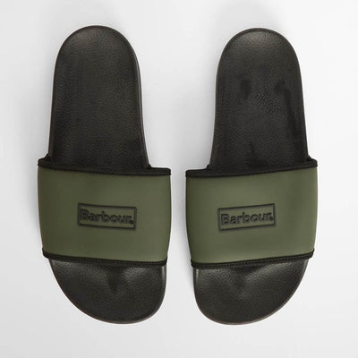 Barbour Mens Cresswell Slider Uniform Green