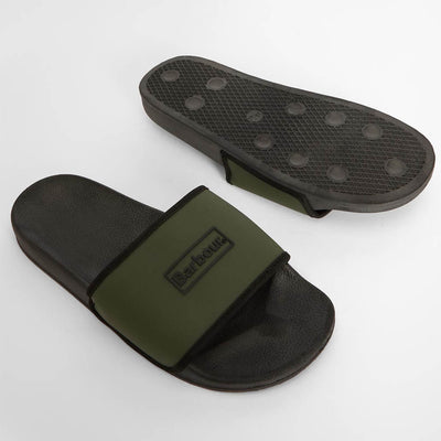 Barbour Mens Cresswell Slider Uniform Green