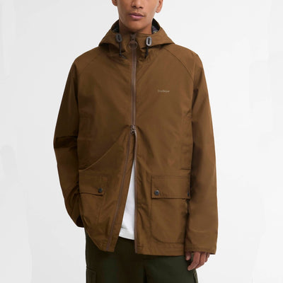 Barbour Domus Waterproof Jacket Dark Sand
