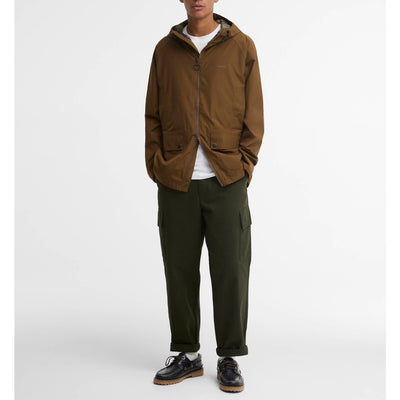 Barbour Domus Waterproof Jacket Dark Sand
