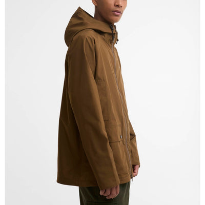 Barbour Domus Waterproof Jacket Dark Sand