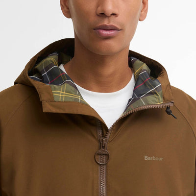 Barbour Domus Waterproof Jacket Dark Sand