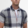 Barbour Doughill Short Sleeve Shirt Bleached Pine Tartan